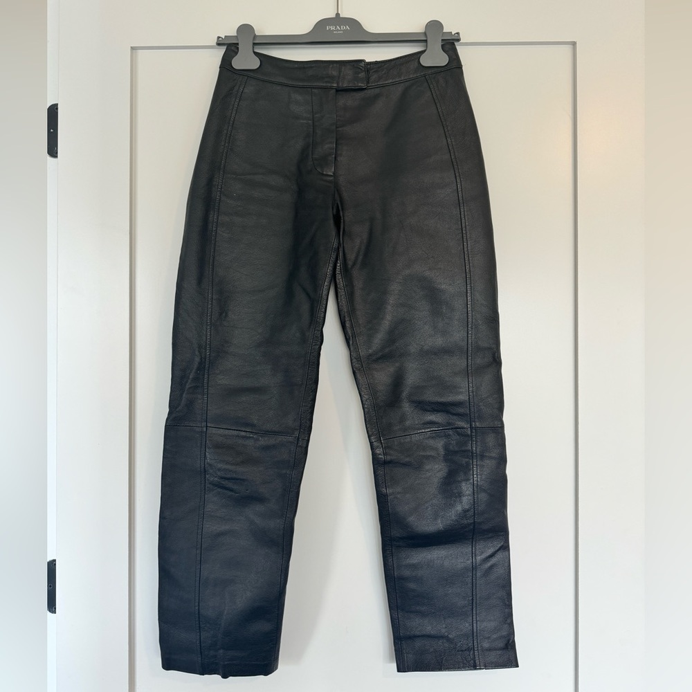 Vintage Leather Trouser